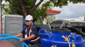 Pam Jaya Sediakan Puluhan Ribu Liter Air Bersih untuk Korban Kebakaran Plumpang