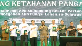 Cegah Alih Fungsi Lahan, Mentan SYL Sinergi dengan APIP dan APH