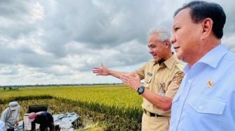 Amini Rencana Prabowo Soal Percepatan Tanggul Laut Raksasa, Ganjar: Kita Satu Guru