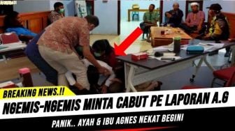 CEK FAKTA: Viral Orang Tua AG Ngemis-ngemis Minta Maaf ke Ayah David, Benarkah?