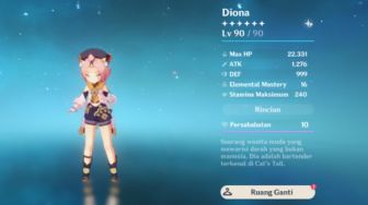 4 Cara Menggunakan Diona di Game Genshin Impact