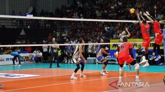 Proliga 2023: Kalahkan BIM Samator 3-0, Jakarta STIN BIN Buka Peluang ke Grand Final