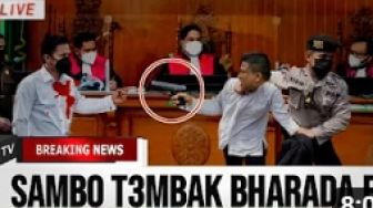 CEK FAKTA: Tak Terima Dihukum Mati, Ferdy Sambo Tembak Bharada E, Benarkah?