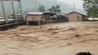 Pagi Ini, Kabupaten Lahat Dilanda Banjir dan Tanah Longsor