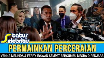 CEK FAKTA: Main-main, Venna Melinda dan Ferry Irawan Sempat Bercumbu Mesra di Penjara, Benarkah?