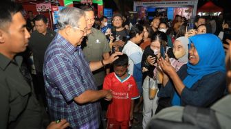 Momen SBY dan AHY Hadiri Festival Kuliner di Solo Hingga Naik Panggung Bernyanyi
