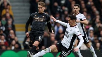 Hasil Liga Inggris: Menang 3-0 di Derbi London Lawan Fulham, Arsenal Mantap di Puncak Klasemen