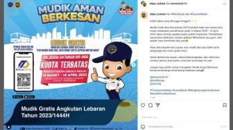 Pendaftaran Dibuka! Mudik Gratis Kemenhub 2023 Naik Bus, Cek Syarat dan Caranya