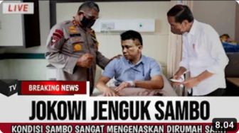 CEK FAKTA: Kondisi Ferdy Sambo di RS Sangat Mengenaskan Sampai Dijenguk Jokowi, Benarkah?