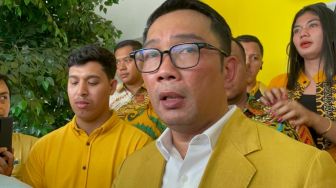 Ridwan Kamil Legowo Meski Punya Elektabilitas dalam Survei Bagus: Saya Taat Aturan Partai Dukung Airlangga Capres