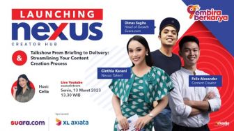 Usung Tema Gembira Berkarya, Suara.com Rayakan HUT ke-9, Launching Nexus Creator Hub