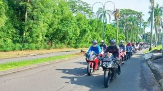 Peduli Sesama, Komunitas Motor CBR TAC Rayakan HUT dengan Undang Lapak UMKM