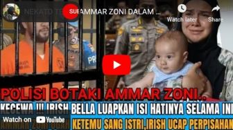 Cek Fakta: Takut Sengsara, Irish Bella Ceraikan Ammar Zoni?