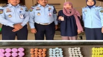 100 Pil Obat Terlarang Gagal Masuk ke Lapas Karang Intan