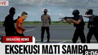 Cek Fakta: Ferdy Sambo Diseret Paksa ke Nusakambangan untuk Ditembak Mati?