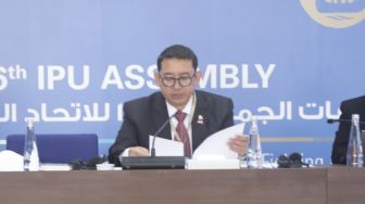 Di Sidang IPU, BKSAP Ajak Anggota Parlemen Dukung Draf Emergency Item Qatar