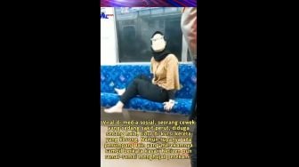 Viral Perempuan Rebahan di Kereta Karena Haid Malah Direkam dan Diketawain Perempuan Lain, Padahal Begini Sakitnya