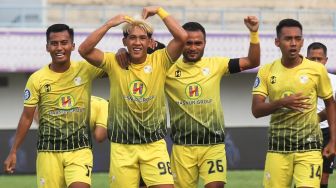 Hasil BRI LIga 1: Barito Putera Permalukan Dewa United di Indomilk Arena