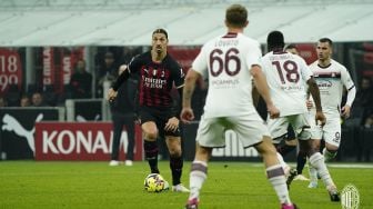 Klasemen Liga Italia usai AC Milan Diimbangi Salernitana, Rossoneri Tertinggal 20 Poin dari Napoli