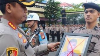 Anggota Polrestabes Makassar Brigpol Baso Amir Dipecat Tidak Hormat