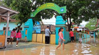 SDN Masigit 1 Cilegon Teredam Bajir, Kegiatan Belajar Mengajar Diliburkan