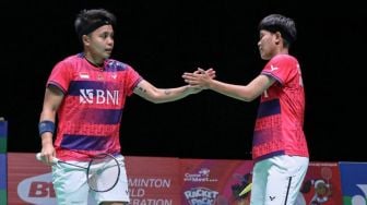 All England 2023: Langkah Apriyani/Fadia Berjalan Mulus pada Babak Pertama