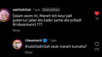 Warganet Singgung Senjata Ridwan Kamil 'Pinned Comment' Berujung Doxing untuk Hadapi Serangan Kritik