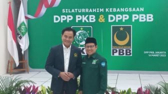 Bongkar Isi Pertemuan dengan PBB, Cak Imin: Saya Ngecek Kesaktian Yusril Soal Siapa yang Menang di Pilpres 2024