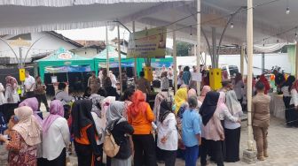 Kendalikan Inflasi Pangan Jelang Ramadan, Pemkot Metro Gelar Penetrasi Pasar di Rumah Asisten Wedana