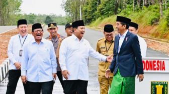 Diresmikan Jokowi, Jalan Nan Sarunai Tabalong Sepanjang 4,2 Km Dibangun Pakai Anggaran Rp 104 M