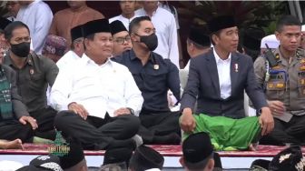 Jadi Rival di Pilpres 2019, Sekarang Prabowo Malah Bersyukur Jadi Menterinya Jokowi