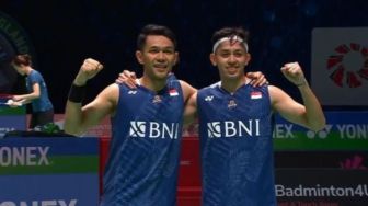 Juara! Fajar Alfian/Muhammad Rian Ardian Lolos ke Final All England 2023