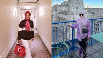 Dari Hermes Jadi Paper Bag, Gaya Mewah Istri Sekda Riau SF Hariyanto Saat Diperiksa KPK Berubah Menjadi Syar'i