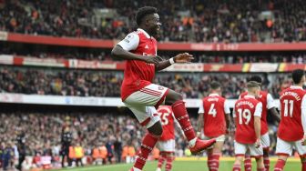 Hasil Liga Inggris: Cukur Crystal Palace 4-1, Arsenal Kian Mantap di Pucuk Klasemen