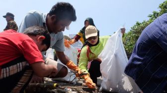 Lebih dari 200 kg Sampah Ditemukan di Tempat Wisata Pantai Tanjung Pasir, Dampaknya Rusak Ekosistem Laut