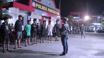 Razia Balap Liar Jelang Ramadan, Polres Ponorogo Amankan 41 Motor Curian