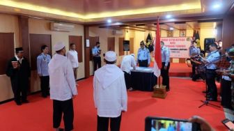 Tinggal Satu Napi Terorisme di Lapas Bandar Lampung Belum Mau Ikrar Setia NKRI