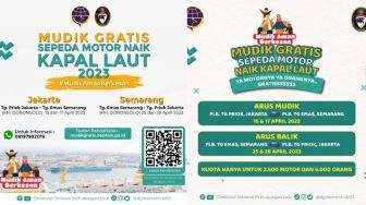 Cara Daftar Mudik Gratis 2023 Kapal Laut, Dibuka 23 Maret untuk 5000 Penumpang!