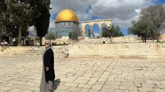 11 Momen Maia Estianty di Betlehem,  Kunjungi Tempat Kelahiran Nabi Isa AS