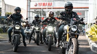 XSR 155 x BBQ Ride, Acara Touring Yamaha dan Pameran Modifikasi Yard Built di Bandung