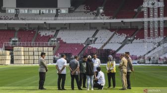 Erick Thohir Diminta Pecat Yunus Nusi saat Inspeksi Stadion GBK Jelang Piala Dunia U-20 2023