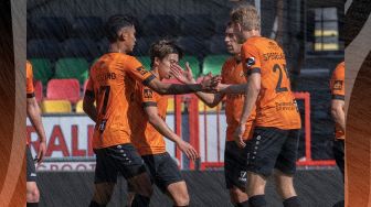 Video Marselino Ferdinan Cetak Gol dan Assist Bawa KMSK Deinze Bungkam KV Oostende