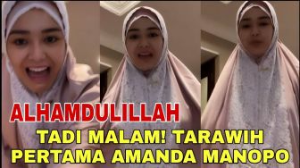 CEK FAKTA: Eksklusif! Amanda Manopo dan Arya Saloka Tarawih Bareng, Benarkah?