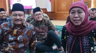 Jokowi Larang Pejabat Gelar Bukber, Gubernur Jatim Khofifah Malah Sediakan Hidangan Buka Puasa di Kantornya