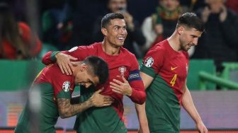 Hasil Kualifikasi EURO 2024: Inggris Bungkam Italia, Portugal Lumat Liechtenstein 4-0