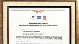Penampakan Piagam Koalisi Perubahan: 6 Kesepakatan Partai Pengusung Anies Capres 2024