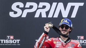 Francesco Bagnaia Menangi Sprint Race Perdana di MotoGP Portugal 2023