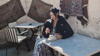 Anya Geraldine Foto di Kapadokia, Netizen Kembali Singgung Karakter Lydira 'Layangan Putus': Its My Dream, Mas!