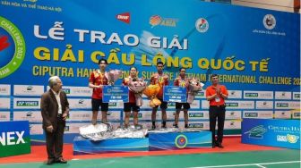 Indonesia Sabet Gelar Juara di Vietnam International Challenge 2023 Lewat Jafar/Aisyah