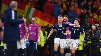 Hasil Skotlandia vs Spanyol di Kualifikasi EURO 2024: McTominay Dua Gol, Tartan Army Menang 2-0